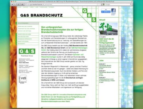 Neuer Internetauftritt der G&S ist online